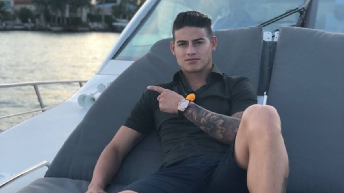 Así reaccionó James cuando le preguntaron por Shannon de Lima