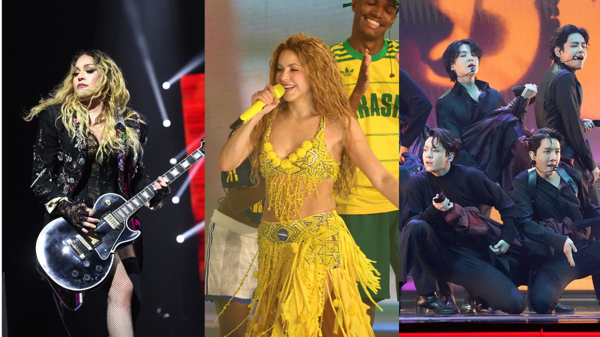 Madonna, Shakira y BTS serán los encargados del primer show de medio tiempo del Mundial de la FIFA 2026