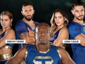 Así se veía el ‘Tino’ Asprilla cuando estuvo en el ‘Desafío’; participó en dos temporadas