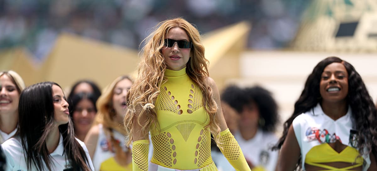 ¿Shakira tuvo una doble en el Mundial?