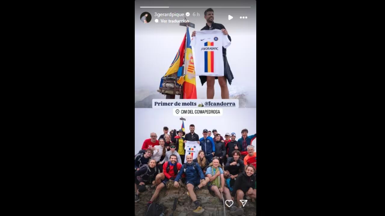 Créditos: Gerard Piqué y Clara Chía - Instagram