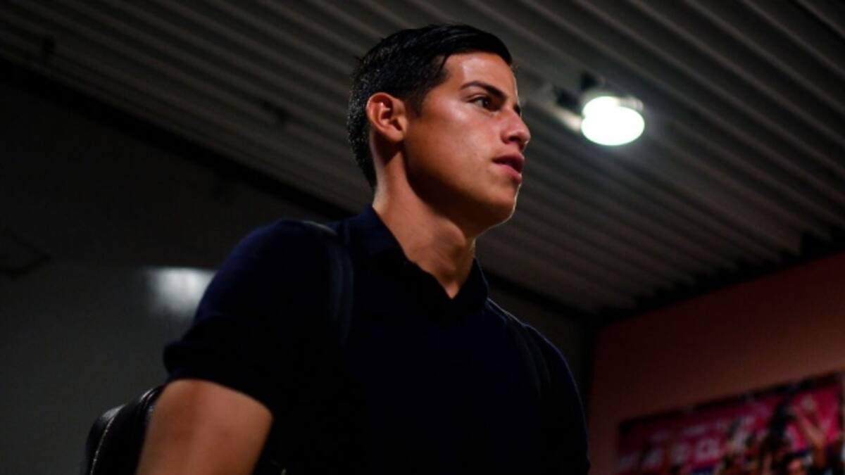 James Rodriguez genera locura por su visita a Madrid