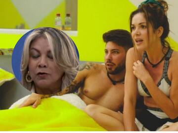 Así reaccionó Nataly Umaña luego de la visita de la mamá de Melfi a 'La casa de los famosos'