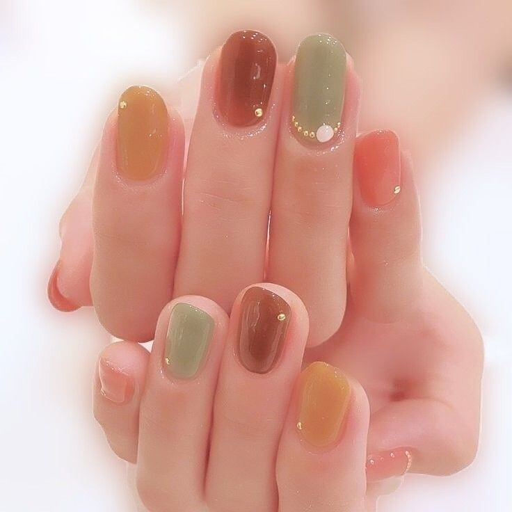 El manicure japonés opta por estilos más minimalistas y delicados, no extravagantes. Créditos: Pinterest