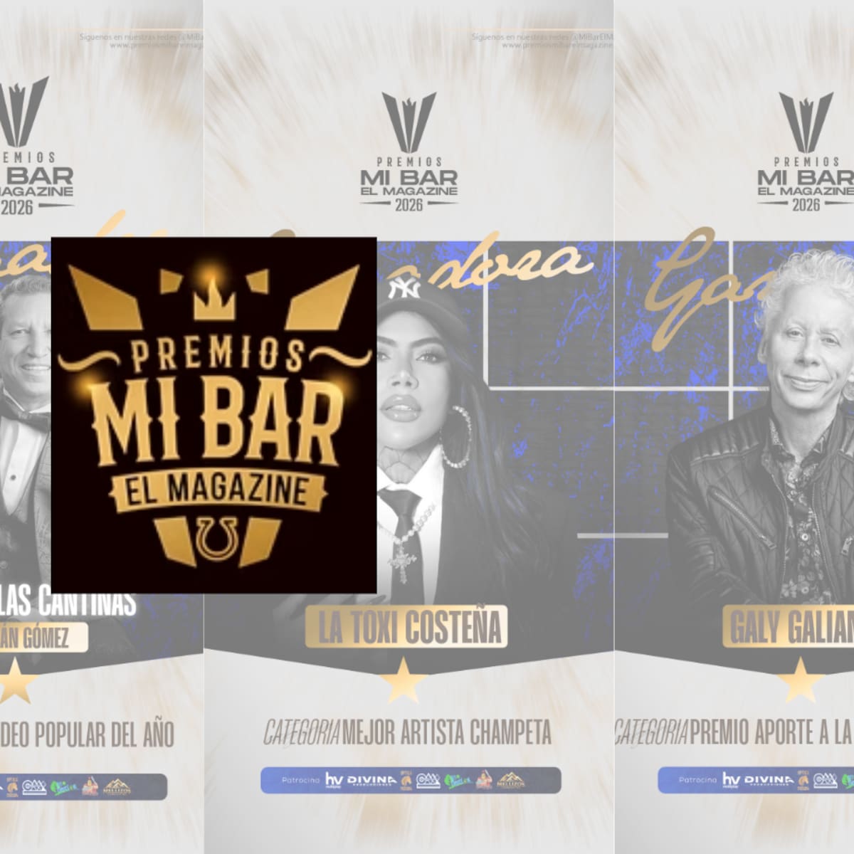 Una noche de estrellas: la música y el folclor colombiano brillaron en la 5ª edición de los 'Premios Mi Bar El Magazine'
