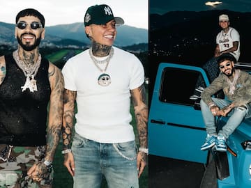 ¿Anuel y Blessd le vuelven a tirar a Karol G y Feid? ‘Yogurcito remix’ desata polémica con su letra