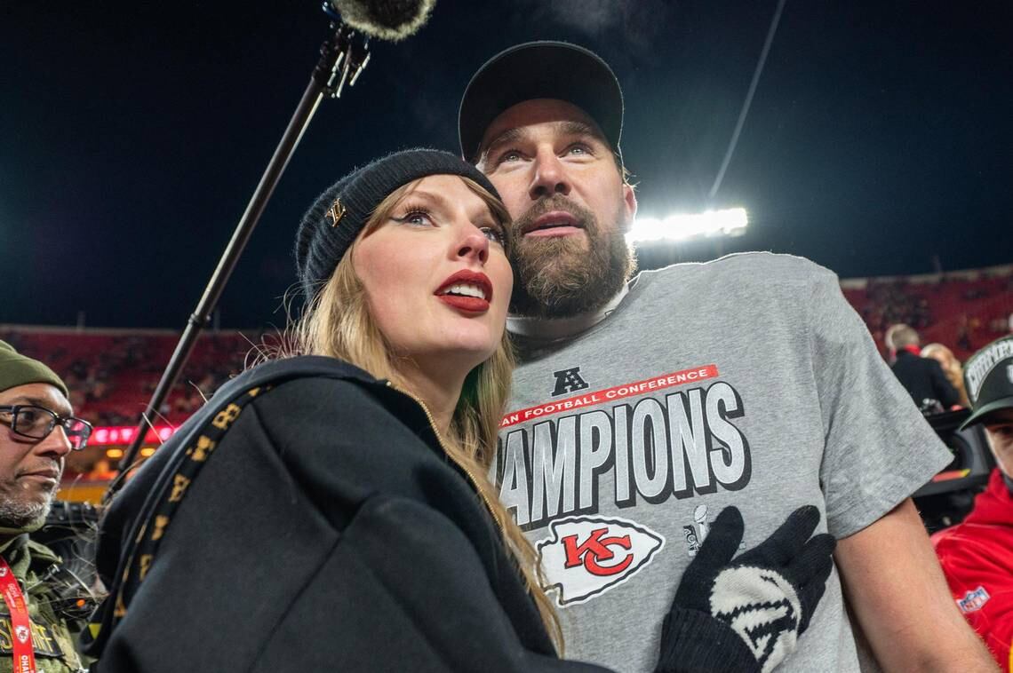 Travis Kelce y Taylor Swift // Foto: Getty Images