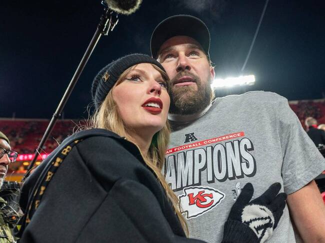 Travis Kelce y Taylor Swift // Foto: Getty Images