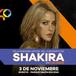 LOS40: emisora oficial del concierto de Shakira en Colombia.