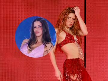 Ella es Natalia Palomares, la bailarina de Shakira que se ha robado miradas en el escenario