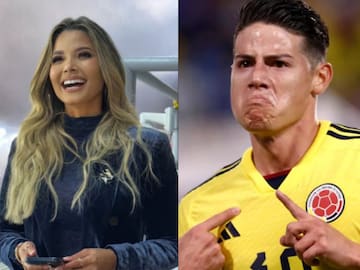 Melissa Martínez se pusó la diez y defendió a James Rodríguez de periodista que se burló de la Selección Colombia