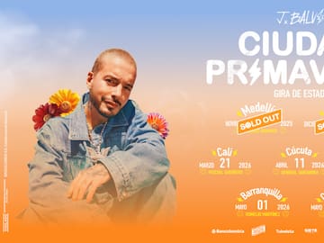 J Balvin anunció su gira de estadios ‘CIUDAD PRIMAVERA’ por Colombia ¿Cuándo y en qué ciudades?