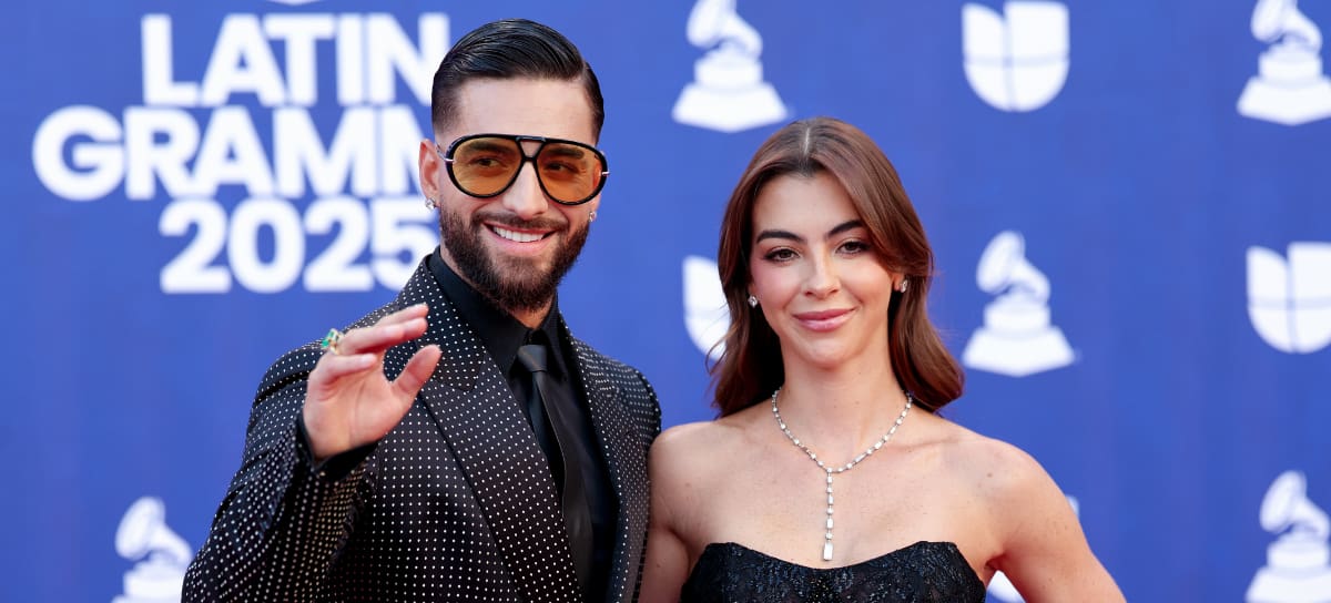 Maluma y Susana Gómez // Crédito: Getty Images.