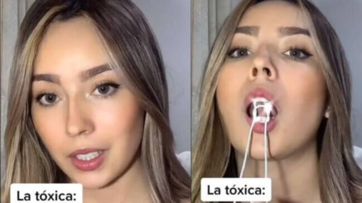 La 'tiktoker' que pone a volar la imaginación por su habilidad con la lengua