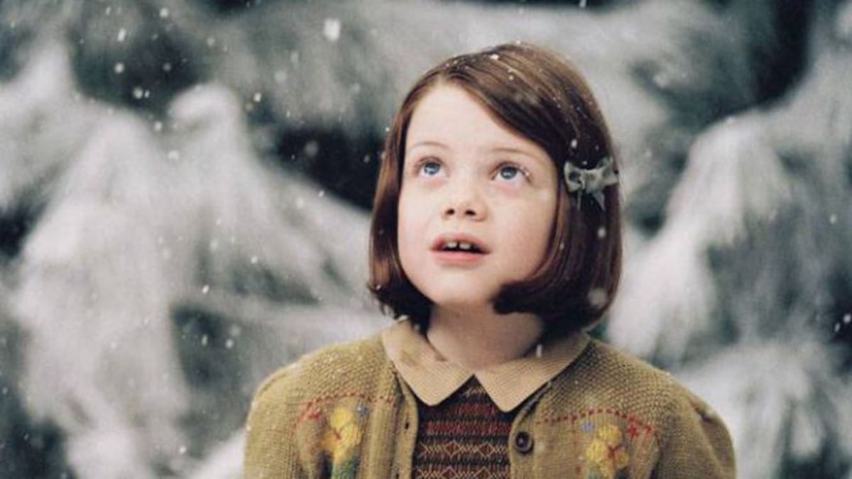 Antes y después de Lucy Pevensie de ‘Las Crónicas de Narnia’