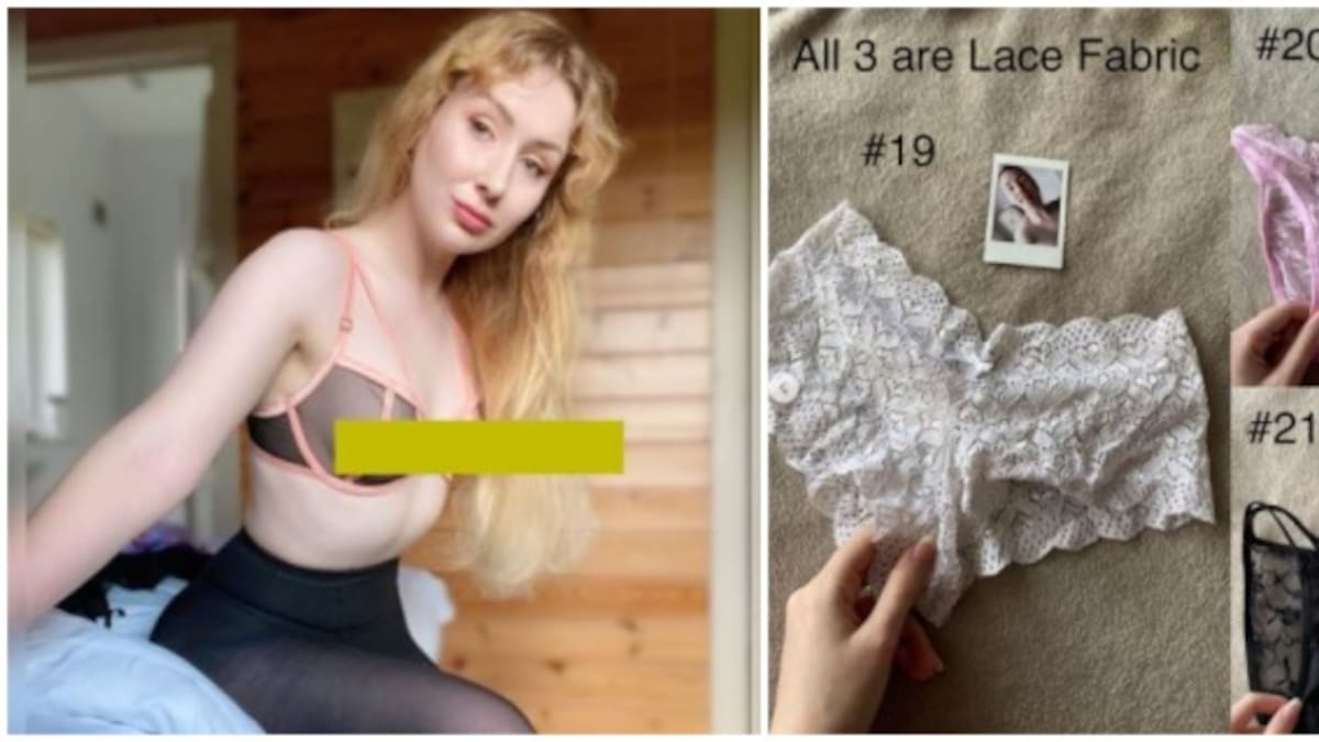 Estudiante universitaria se gana una millonada por vender su ropa interior usada