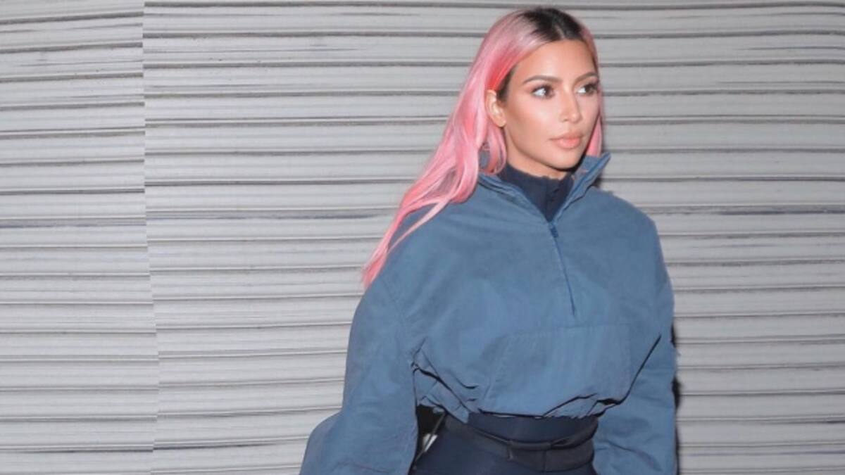 La inusual fotografía que subió Kim Kardashian a sus redes