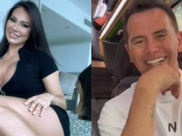 Esperanza Goméz se dejó deslumbrar con sensual baile de Jhonny Rivera