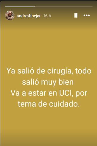 Créditos: Andrés Bejar - Instagram