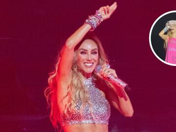 El homenaje de Anahí a Karol G en concierto de RBD en Medellín que ilusionó a los fans